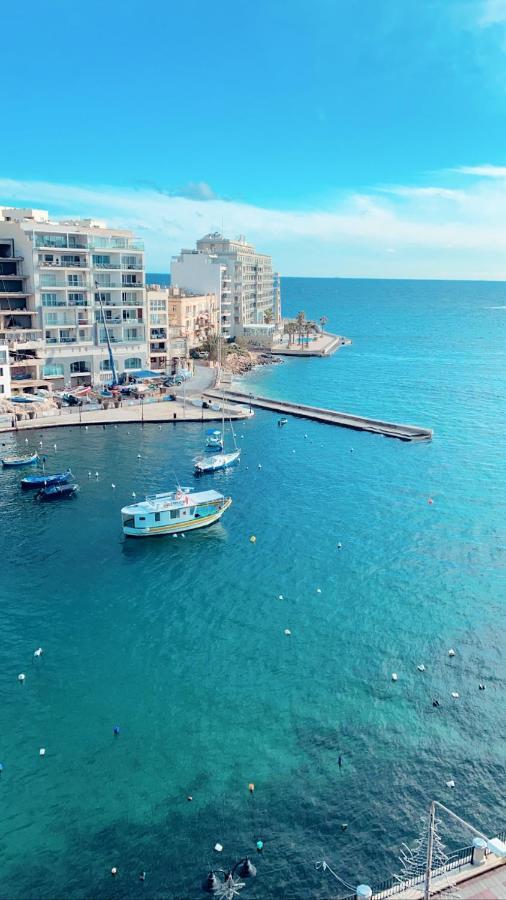 Ferienwohnung Spinola Bay View San Ġiljan Exterior foto